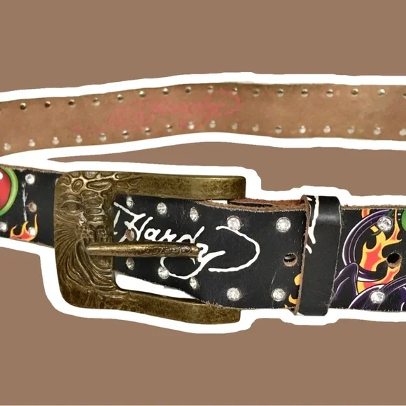 ED HARDY vintage belt - Picture 4 of 7